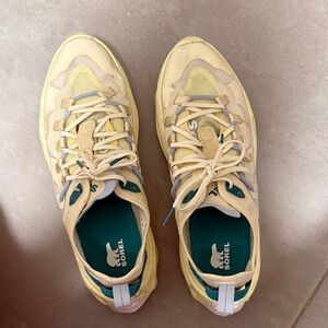 Sorel Light Yellow Athletic Shoes